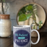 Gracious Patience White Mug