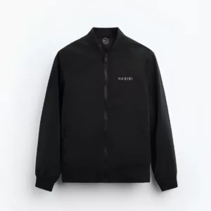 HABIBI MINIMAL Black Bomber Jacket