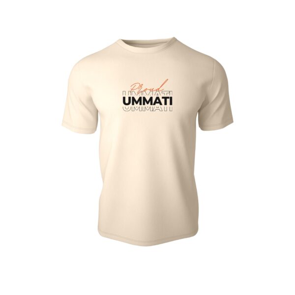 PROUD UMMATI Half Sleeve Islamic T-Shirt - Image 4