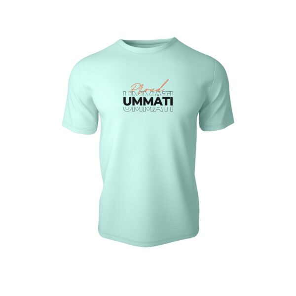 PROUD UMMATI Half Sleeve Islamic T-Shirt - Image 5