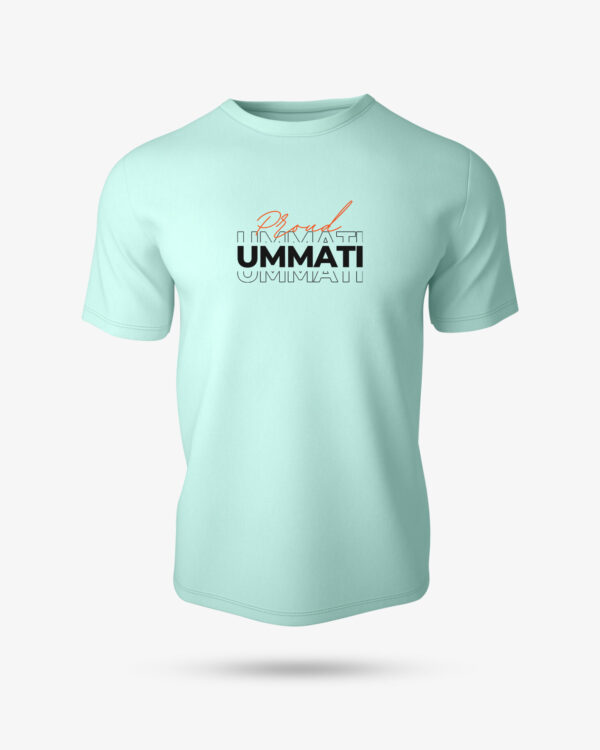 PROUD UMMATI Half Sleeve Islamic T-Shirt - Image 2