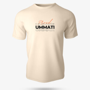 PROUD UMMATI Half Sleeve Islamic T-Shirt