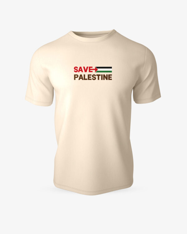 SAVE PALESTINE  Half Sleeve Islamic T-Shirt