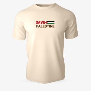 SAVE PALESTINE  Half Sleeve Islamic T-Shirt