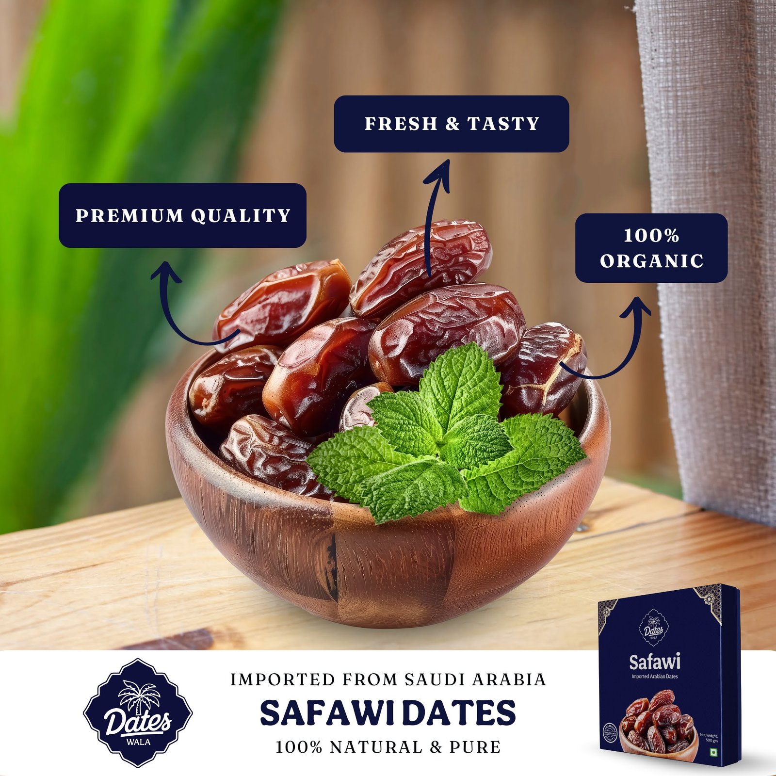 Premium Kalmi Dates - Nutrient-Rich and Flavorful (500gm) 3 Premium Kalmi Dates - Nutrient-Rich and Flavorful (500gm) - Image 3