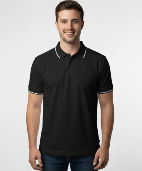 Tippin Cotton Polo T-Shirt