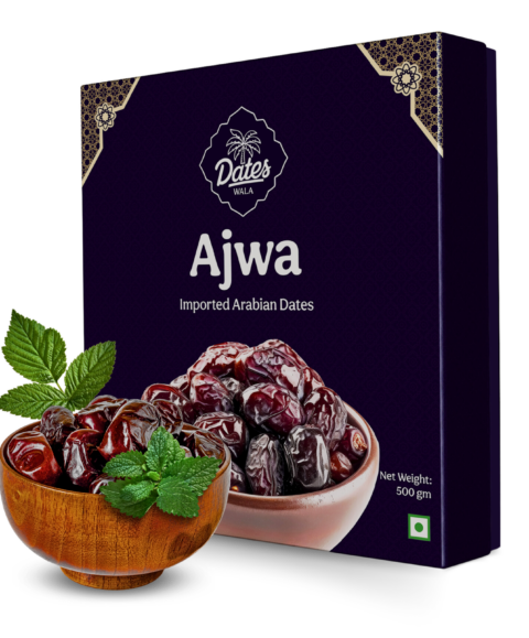Premium Ajwa Dates from Madina Munawara (500gm)