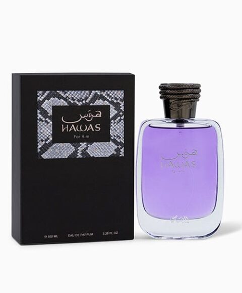Landing Page 26 Rasasi Hawas For Him Eau De Parfum – Long Lasting Fresh & Woody Fragrance for Men (100 ml)