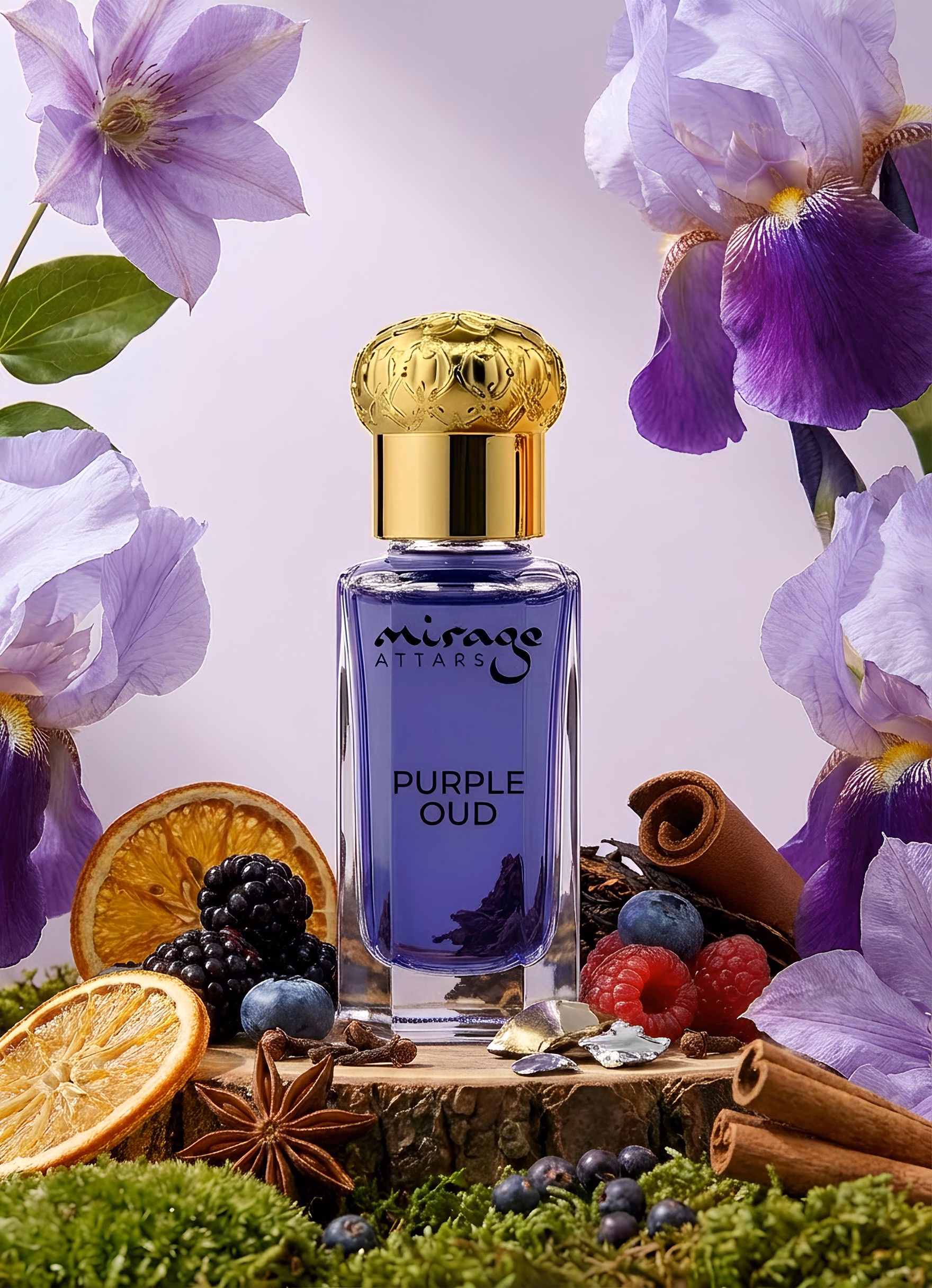 Purple Oud by Mirage Attars (6ml) 3 Purple Oud by Mirage Attars (6ml) - Image 3