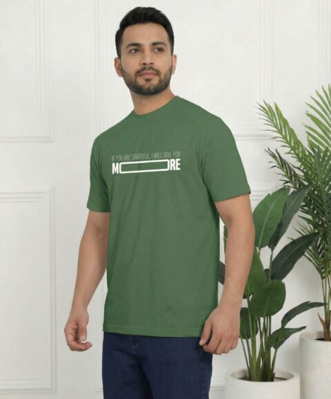 Greatfull Half Sleeve Islamic T-Shirt