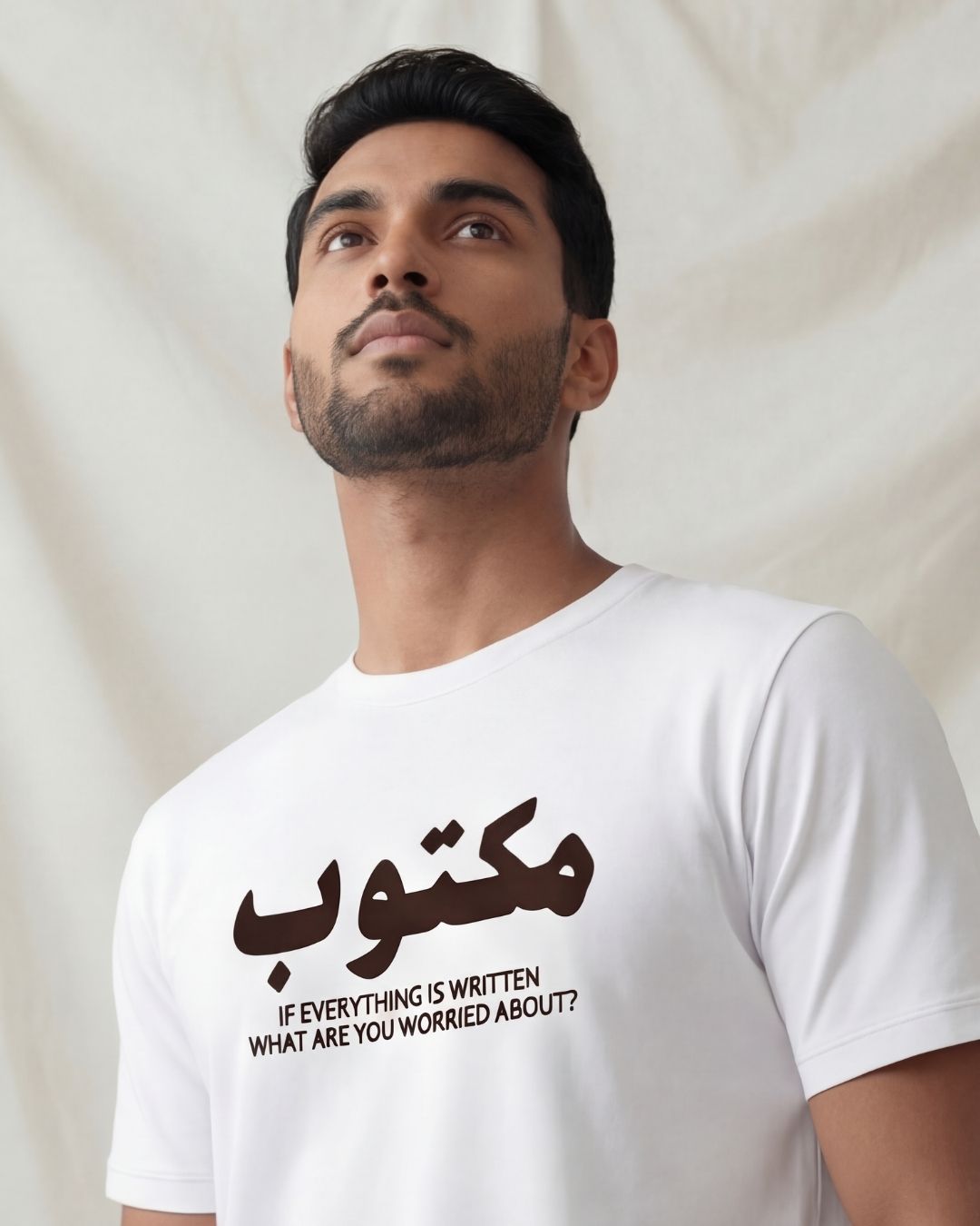 Maktub Half Sleeve Islamic T-Shirt 6 Maktub Half Sleeve Islamic T-Shirt - Image 6