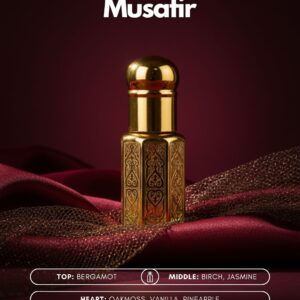 Musafir Roll-On Attar (Premium Wooden Box, 6ml)