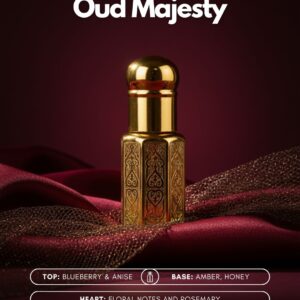 Oud Majesty Roll-On Attar (Premium Wooden Box, 6ml)
