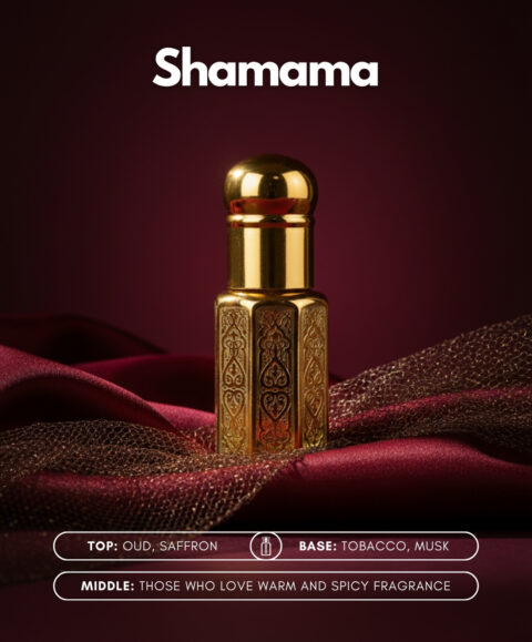 Shamama Roll-On Attar (Premium Wooden Box, 6ml)