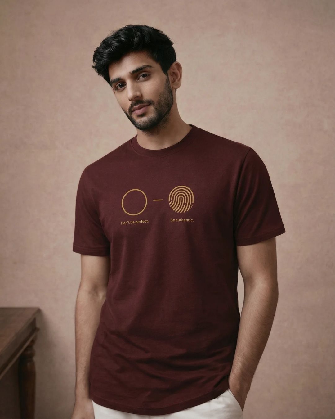 Dont Perfect Half Sleeve Islamic T-Shirt 1 Dont Perfect Half Sleeve Islamic T-Shirt