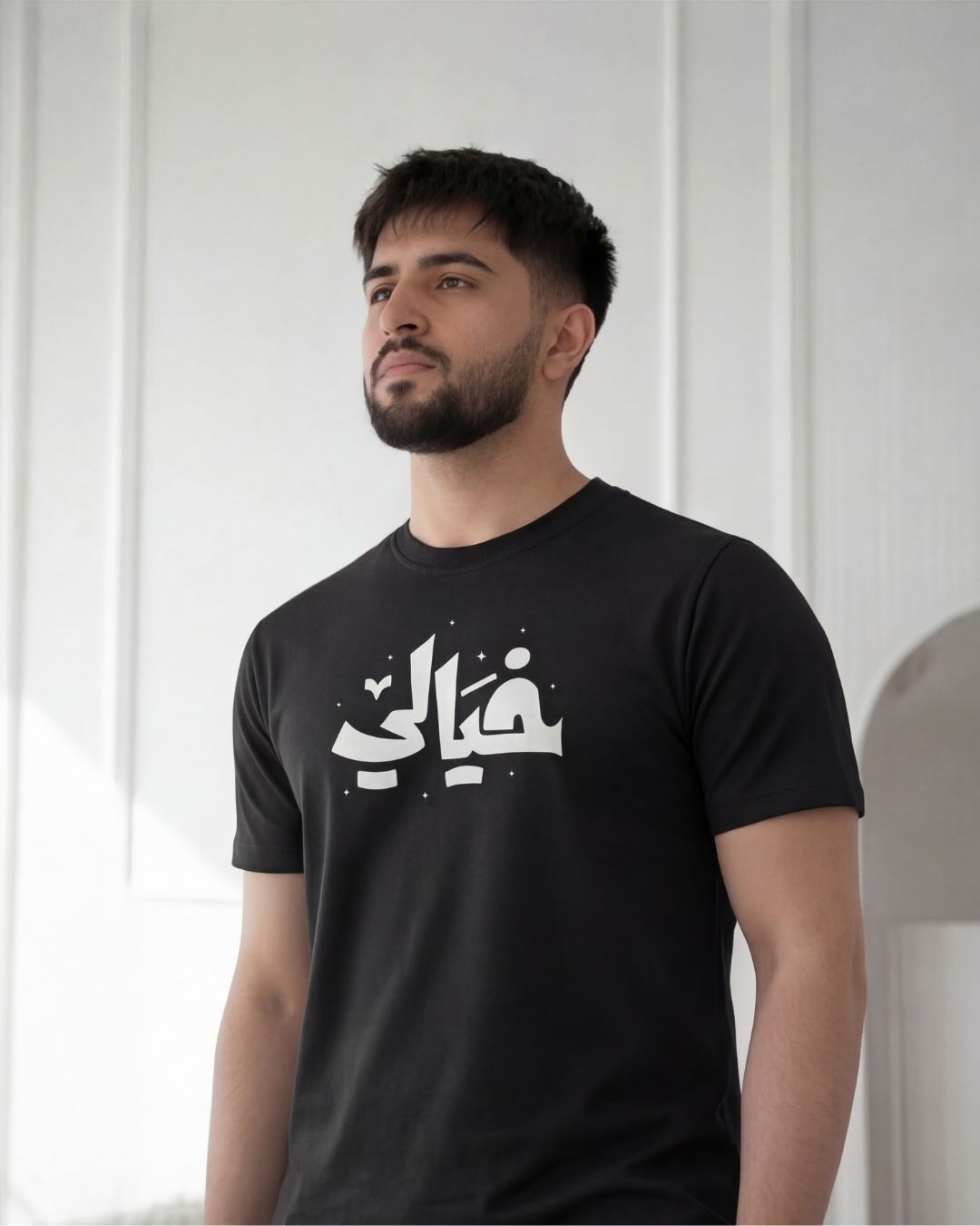 Khayali Half Sleeve Islamic T-Shirt 5 Khayali Half Sleeve Islamic T-Shirt - Image 5