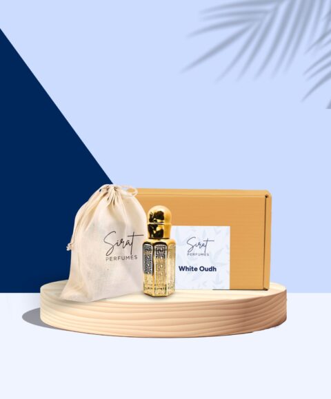 White Oud Roll-On Attar (Classic, 12ml)