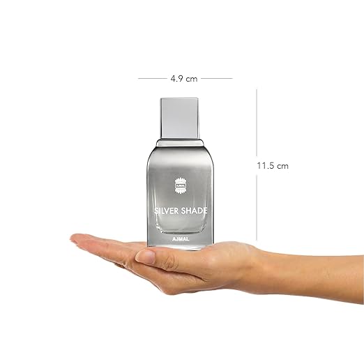 Ajmal Silver Shade Eau De Parfum for Men | Long Lasting Fresh Citrus Woody Fragrance | Premium Perfume Spray 100ml 3 Ajmal Silver Shade Eau De Parfum for Men | Long Lasting Fresh Citrus Woody Fragrance | Premium Perfume Spray 100ml - Image 3