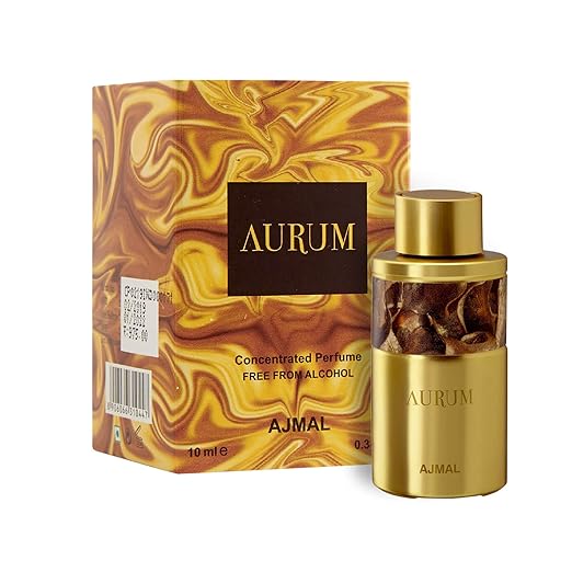 Ajmal Aurum Concentrated Perfume Oil Attar | Alcohol Free Luxury Fragrance for Men & Women | Premium Attar 10ml 1 Ajmal Aurum Concentrated Perfume Oil Attar | Alcohol Free Luxury Fragrance for Men & Women | Premium Attar 10ml